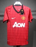 12-13 Manchester United Home Player Retro Jersey/12-13曼联主场球员