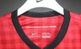 12-13 Manchester United Home Player Long Sleeve Retro Jersey/12-13曼联主场球员长袖