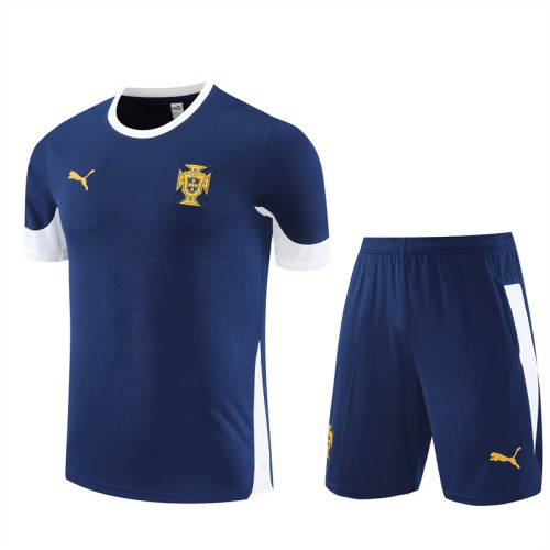 2025 Portugal Short Sleeve Training Suit/2025葡萄牙短袖训练服
