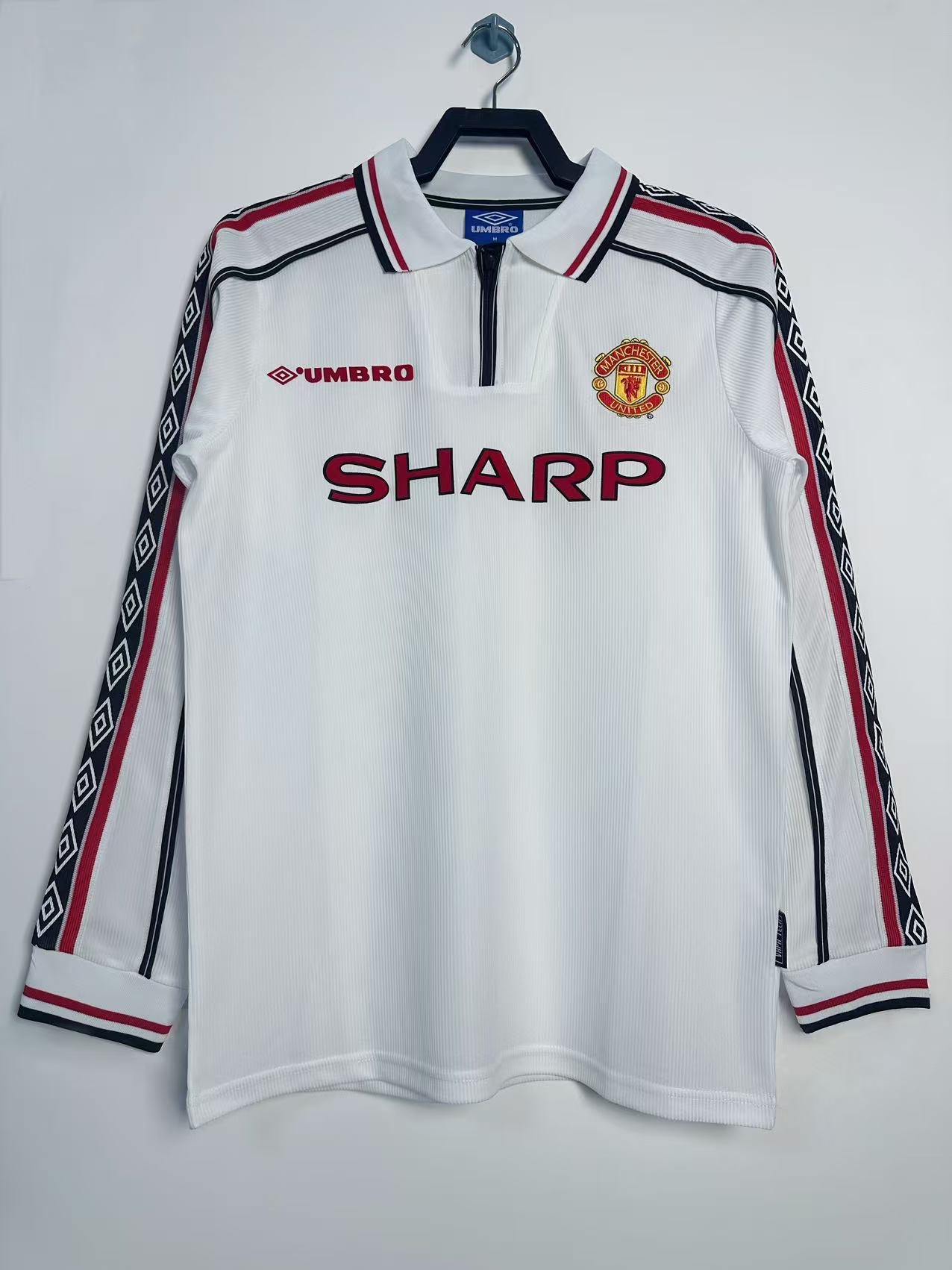 98-99 Manchester United Commemorative Long Sleeve Retro Jersey/98