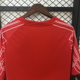 24-25 PSG 4TH Red Fans Jersey/ 24-25 PSG巴黎第四客场红色球迷版