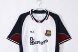 99-01 West Ham United Away Retro Jersey/99-01西汉姆客场