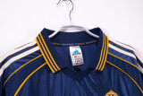 1998-00 Real Madrid Away Retro Jersey/ 98-00 皇马客场复古
