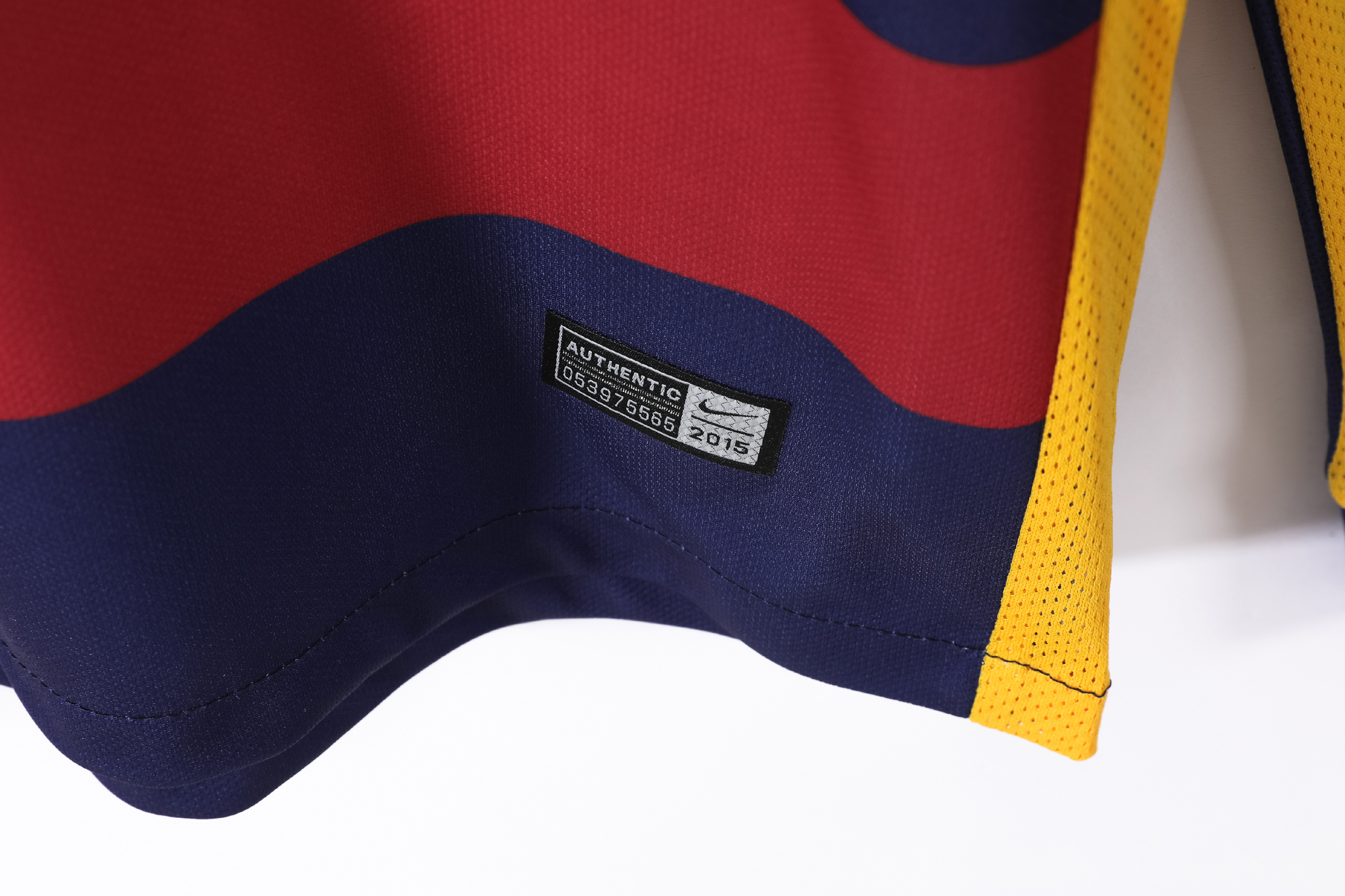 15-16 Barcelona Home Retro Long Sleeve Jersey/15-16巴萨主场长袖
