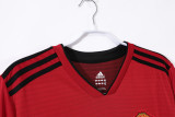 18-19 Manchester United Home Red Retro Jersey/18-19曼联主场