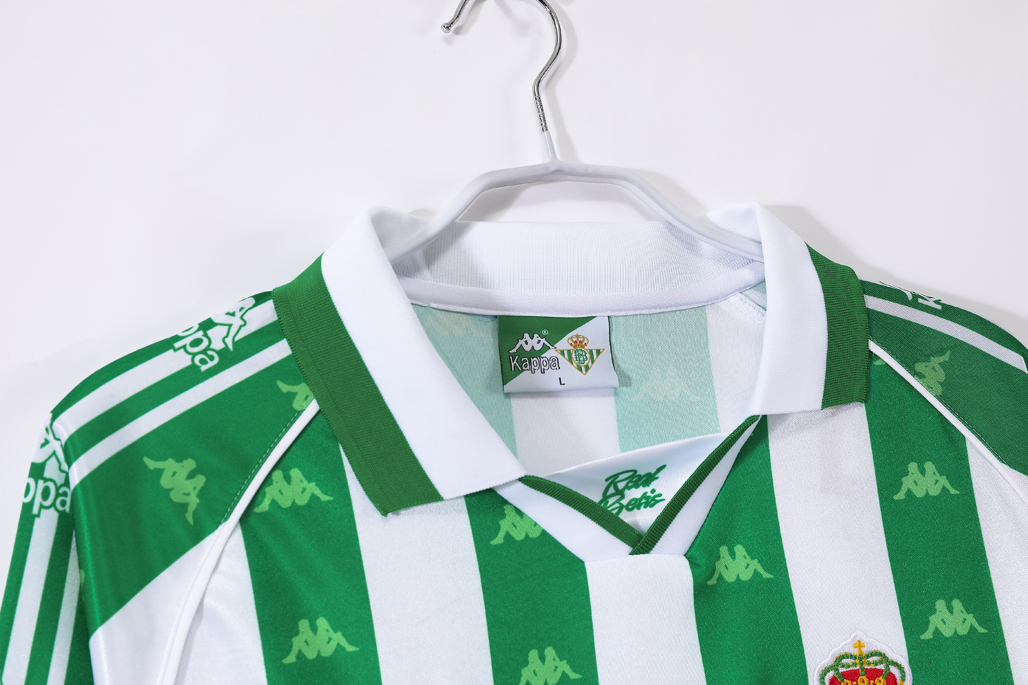 95-97 Real Betis Home Long Sleeve Retro Jersey/95-97贝蒂斯主场长袖