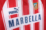 94-95 Atletico Madrid Home Retro Jersey/94-95马竞主场