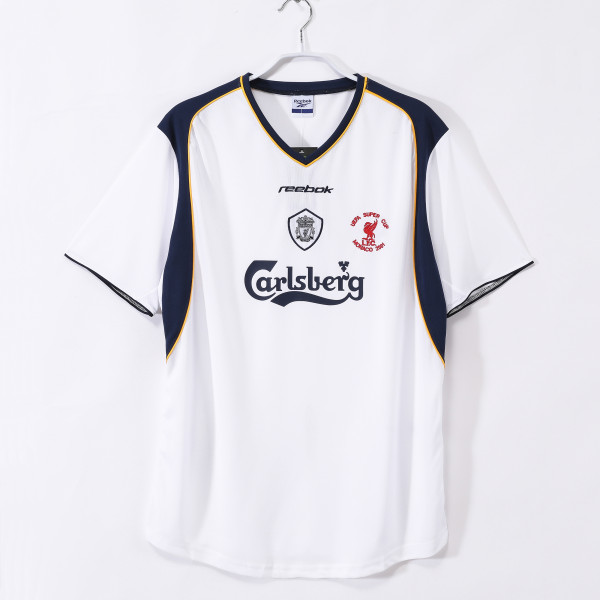 01-02 Liverpool Away Retro Jersey/01-02利物浦客场