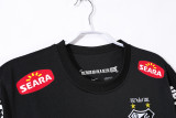 12-13 Santos Black Retro Jersey with shoulder patches/12-13桑托斯黑色复古，有肩章