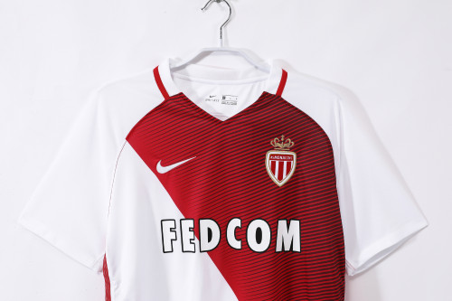 16-17 Monaco Home Champions League Retro Jersey/16-17摩纳哥主场,欧冠版