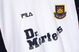 99-01 West Ham United Away Retro Jersey/99-01西汉姆客场