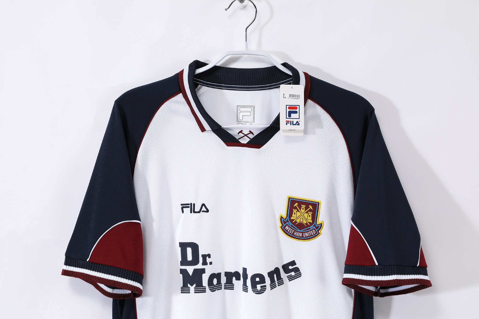99-01 West Ham United Away Retro Jersey/99-01西汉姆客场
