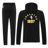 25-26 Juventus Black hoodie Suit/25-26尤文黑色带帽卫衣套装