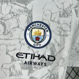 25-26 Manchester City Kidsuper Fans Jersey/25-26曼城Kidsuper联名