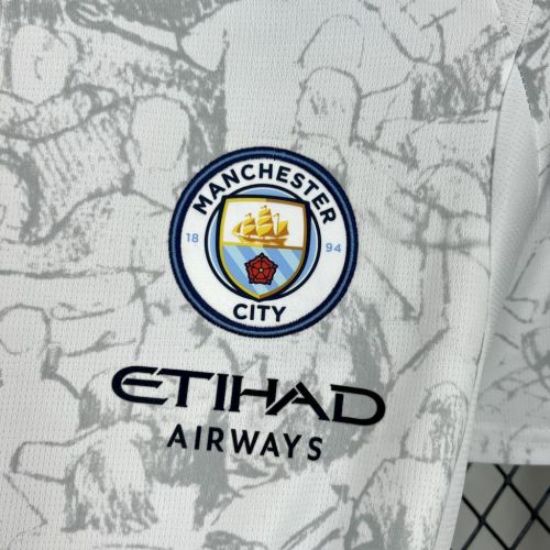 25-26 Manchester City Kidsuper Fans Jersey/25-26曼城Kidsuper联名