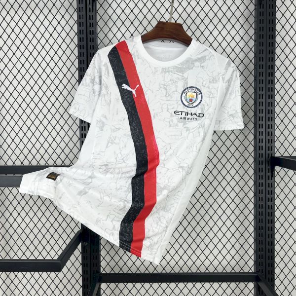 25-26 Manchester City Kidsuper Fans Jersey/25-26曼城Kidsuper联名