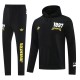 25-26 Juventus Black hoodie Suit/25-26尤文黑色带帽卫衣套装