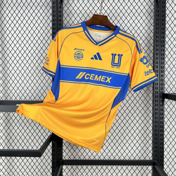 25-26 Tigres UANL Home Fans Jersey/25-26老虎队主场球迷