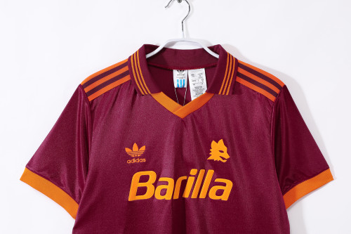 92-94 Roma Home Retro Jersey/92-94罗马主场