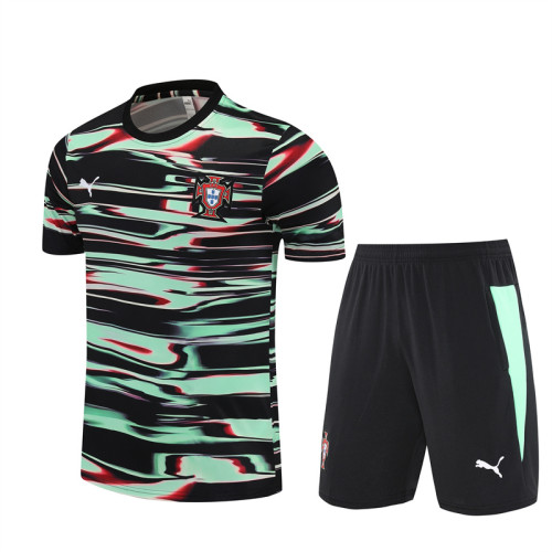 2025 Portugal Short Sleeve Training Suit/2025葡萄牙短袖训练服