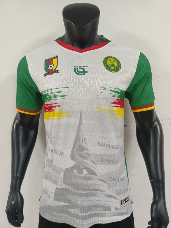 2025 Cameroon Third Player Jersey/2025喀麦隆第二客场球员版