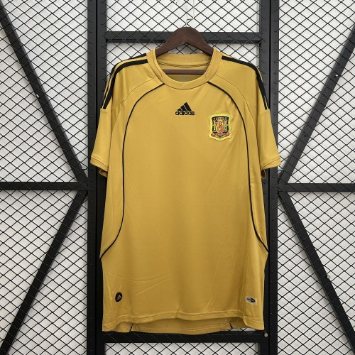 2008 Spain Away Retro Jersey/2008西班牙客场