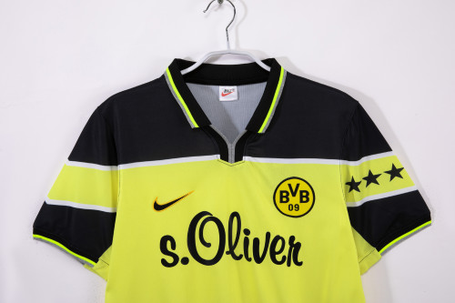97-98 Dortmund Home Retro Jersey/97-98多特主场