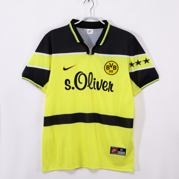 97-98 Dortmund Home Retro Jersey/97-98多特主场