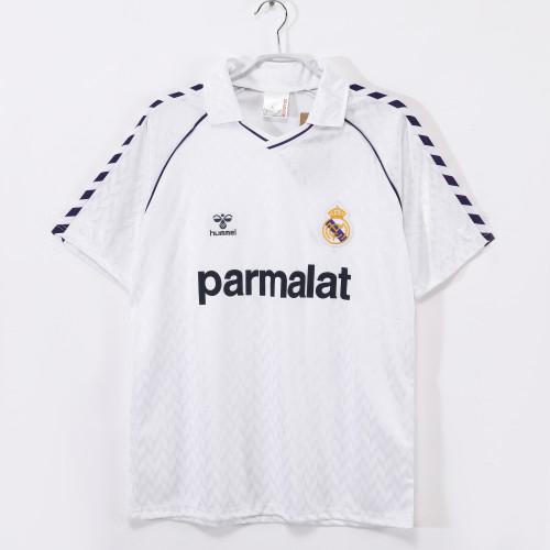 86-87 Real Madrid Home Retro Jersey/86-87皇马主场