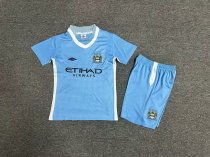 11-12 Manchester City Home Kid Kit/11-12曼城主场童装