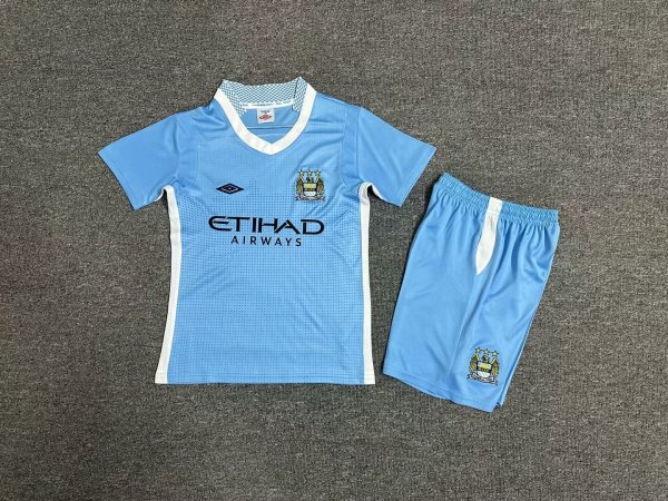 11-12 Manchester City Home Kid Kit/11-12曼城主场童装