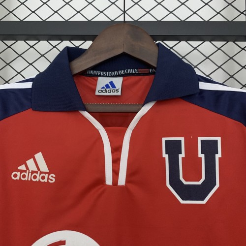 01-02 University of Chile Away Retro Jersey/01-02 智利大学生客场