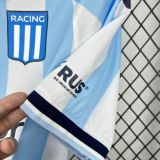 25-26 Racing Home Fans Jersey/ 25-26 阿根廷竞技主场球迷