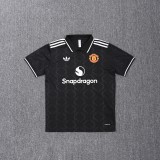 25-26 Manchester United Black Polo/25-26曼联黑色Polo