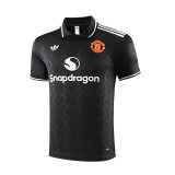 25-26 Manchester United Black Polo/25-26曼联黑色Polo