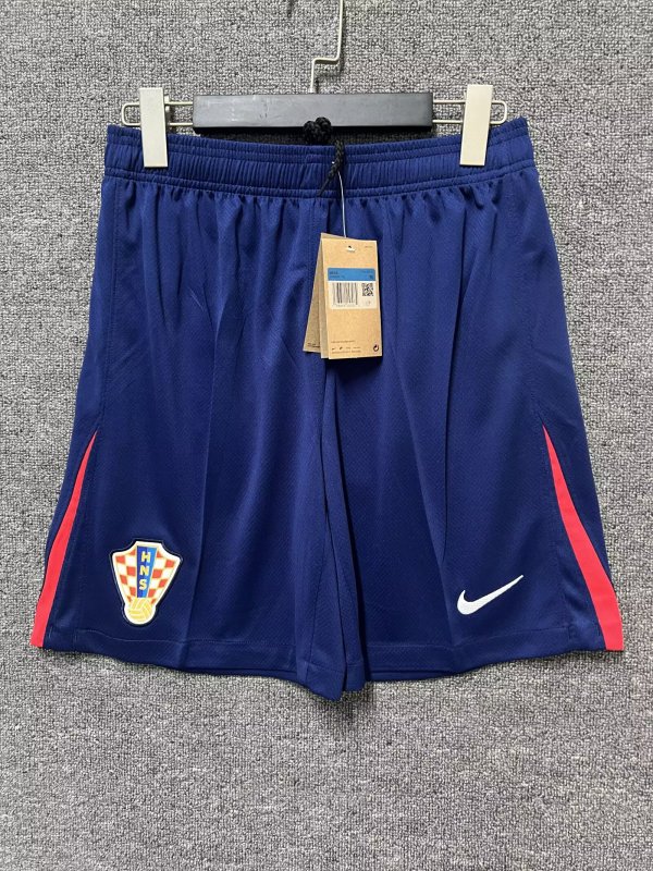 2024 Croatia Away Shorts / 2024 克罗地亚客场短裤