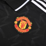 25-26 Manchester United Black Polo/25-26曼联黑色Polo
