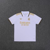 25-26 Real Madrid White Polo/25-26皇马白色Polo