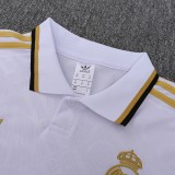 25-26 Real Madrid White Polo/25-26皇马白色Polo