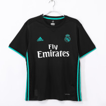 17-18 Real Madrid Away Black Retro Jersey/17-18皇马客场