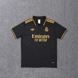25-26 Real Madrid Black Polo/25-26皇马黑色Polo