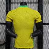 2025 Brazil Home Player Jersey/2025 巴西主场球员版