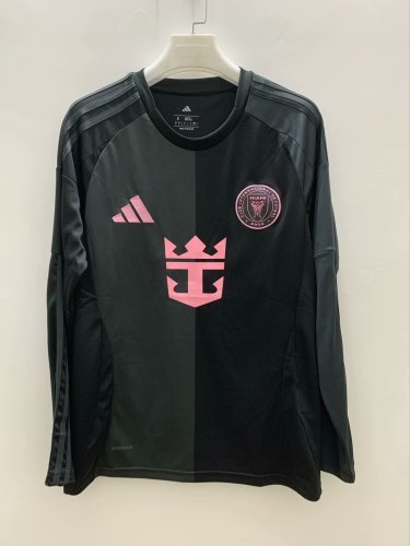 25-26 Miami Away Long Sleeve Fans Jersey/25-26迈阿密客场长袖，球迷版