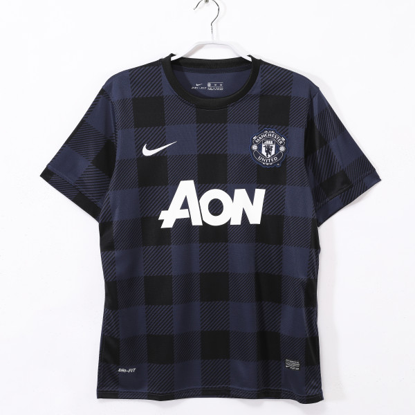 13-14 Manchester United Away Retro Jersey/13-14曼联客场