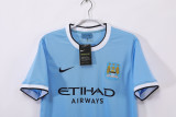 13-14 Manchester City Home Retro Jersey/13-14曼城主场