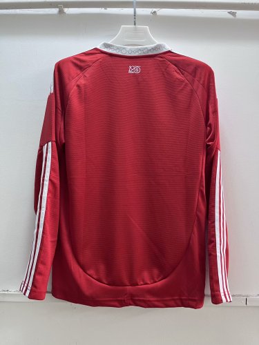 25-26 Internacional Home Long Sleeve Fans Jersey/25-26巴西国际主场长袖，球迷版