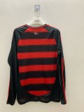 25-26 Flamengo Home Long Sleeve Fans Jersey/25-26佛拉门戈主场长袖，球迷版