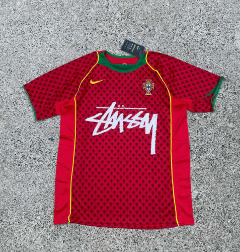 2004 Portugal X Stussy Home Retro Jersey/2004 葡萄牙主场联名