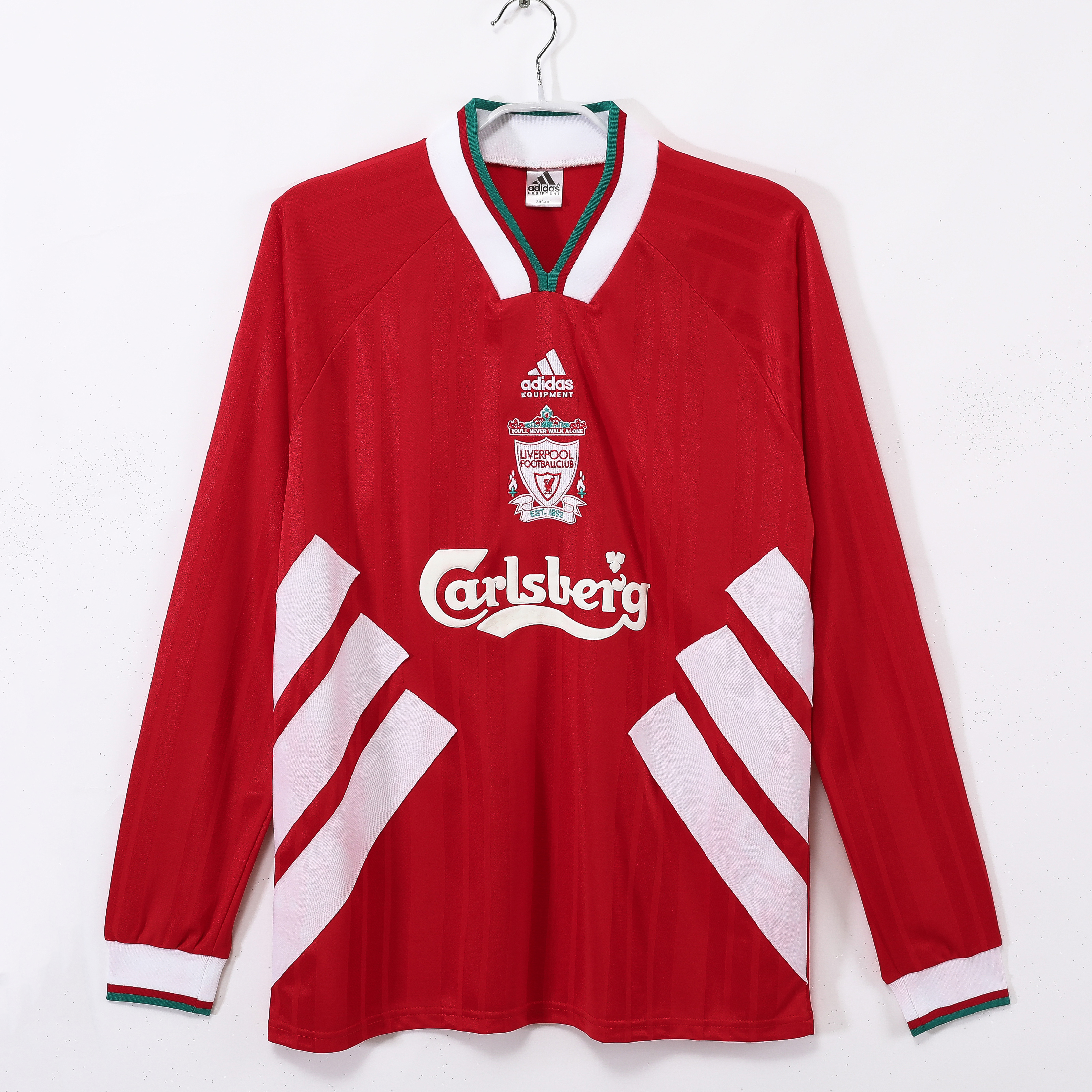 Liverpool 赤 長袖 シャツ 93-95 Liverpool Home Retro Long Sleeve Jersey/93-95 利物浦