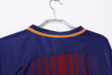 17-18 Barcelona Home Retro Long Sleeve Jersey/17-18巴萨主场长袖